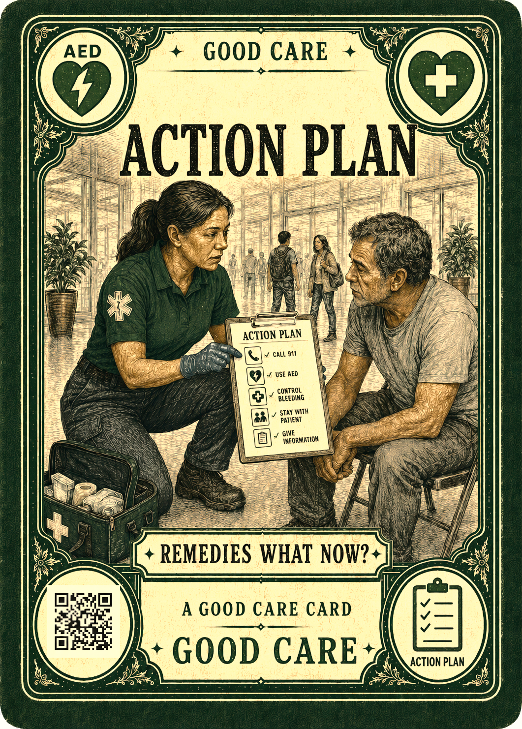 Action Plan fortune card