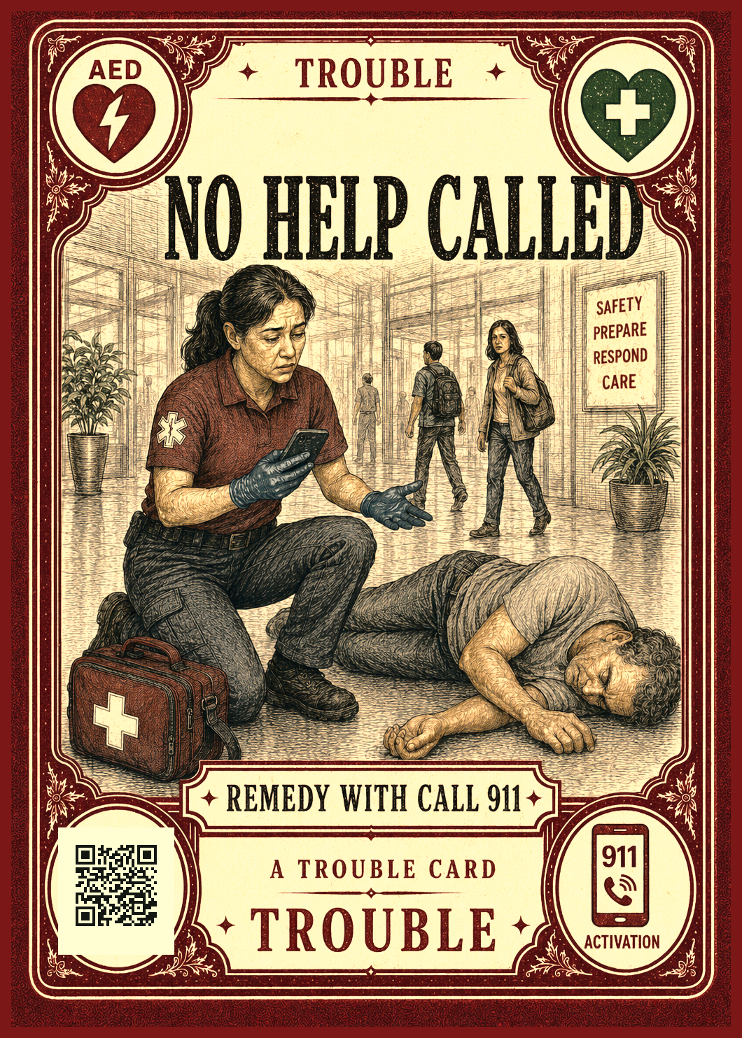 No Help Called trouble card